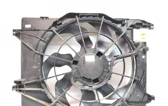Electric radiator cooling fan