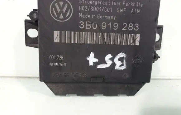 Volkswagen PASSAT B5.5 Parking PDC control unit/module 3B0919283