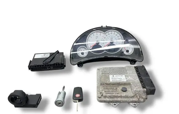 Opel Tigra B Engine ECU kit and lock set 55198928 13247087 55198928BX