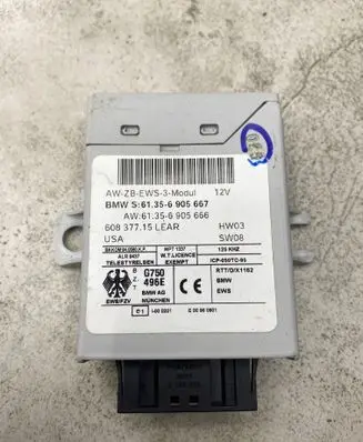 BMW 3 E46 Immobilizer control unit/module 6905667 60837715 6905666