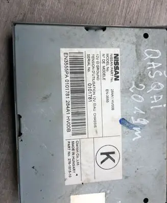 Nissan Qashqai Other control units/modules 284A1HV00B EN3555 0101781