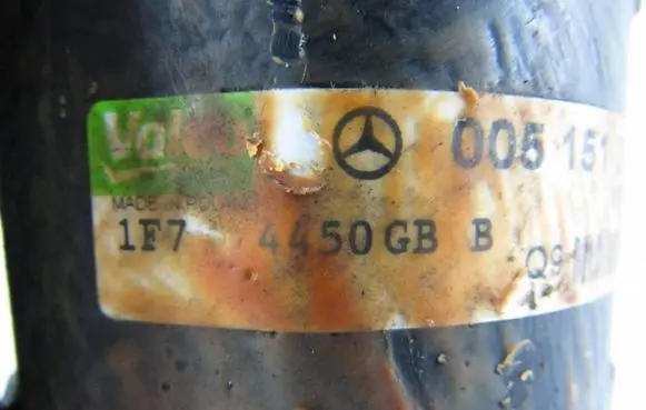Mercedes-Benz A W169 Starter motor 0051512101