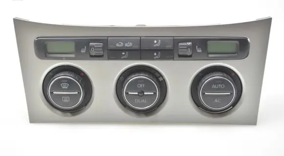 Volkswagen PASSAT B6 Air conditioner control unit module 3C0907044CB