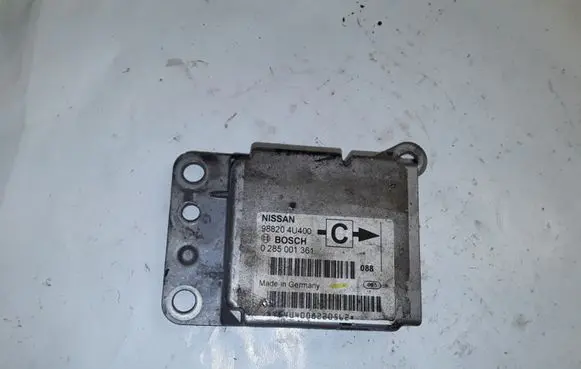 Nissan Almera Tino Airbag control unit/module 988204U400 0285001361
