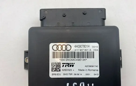 Audi A8 S8 D4 4H Hand brake control module 4H0907801A 32620325A 4H0907801H