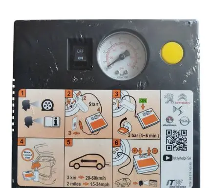 Peugeot 3008 II Tire air pump compressor 9831816080