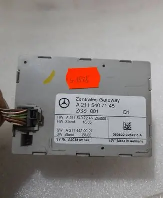 Mercedes-Benz E W211 Gateway control module A2115407145 2115407145