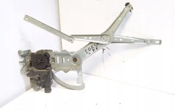 Opel Corsa C Front door manual window regulator 09113364