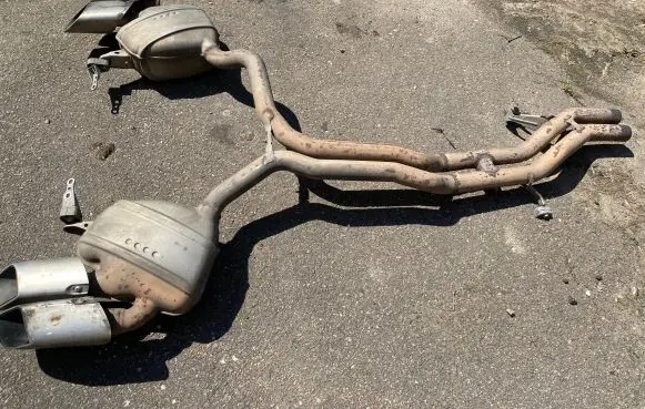 Porsche Macan (95B) Double Muffler 95B253612B 95B253611N 95B253682F