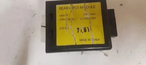 Opel Antara Window wiper relay 5278B01000 96673480