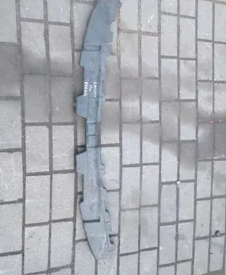 Front bumper foam support bar