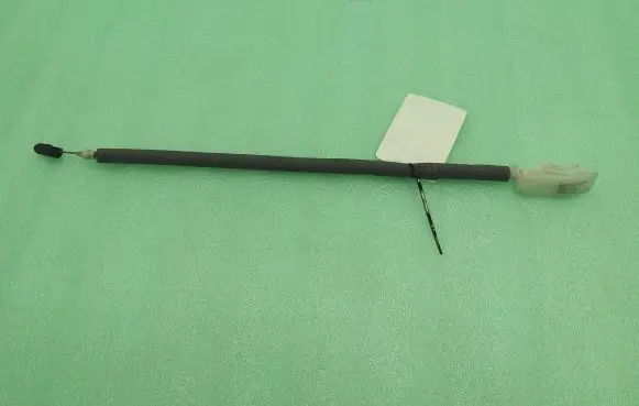 Rear door cable line