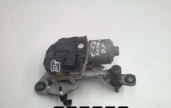 Citroen C6 Front wiper linkage and motor 0390241989