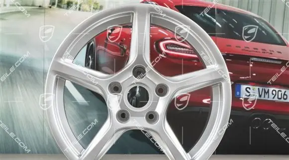 Porsche 718 Cayman 982 982c R18 alloy rim 982601025N8Z8