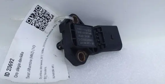 Seat Alhambra (Mk2) Air pressure sensor 03G906051E 0281002977