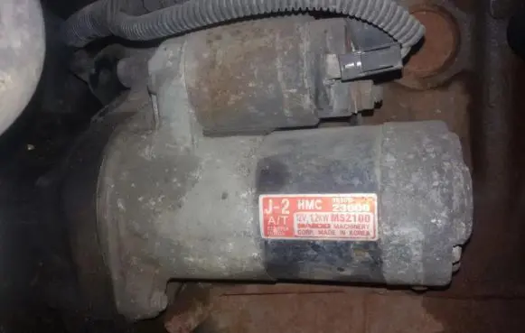 Hyundai Elantra Starter motor 3610023000 M52100