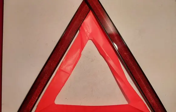 Emergency warning sign