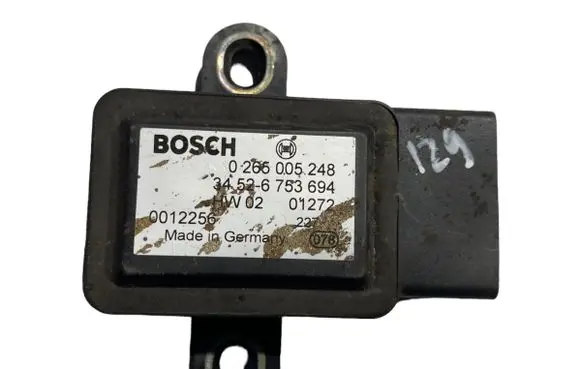 BMW 5 E39 ESP acceleration yaw rate sensor 6753694 34526753694 0012256