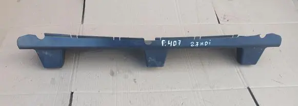 Peugeot 407 Front bumper skid plate/under tray 9652232680