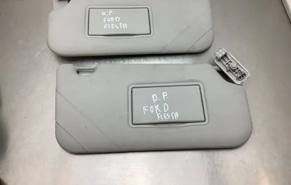 Ford Fiesta Sun visor