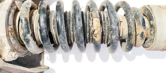 Volkswagen Touareg I Front coil spring
