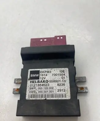 BMW 7 F01 F02 F03 F04 Fuel injection pump control unit/module 7301554 0121864523 55892110