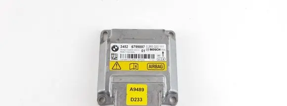 BMW 5 F10 F11 Airbag control unit/module 6799887 34526799887 0265020111