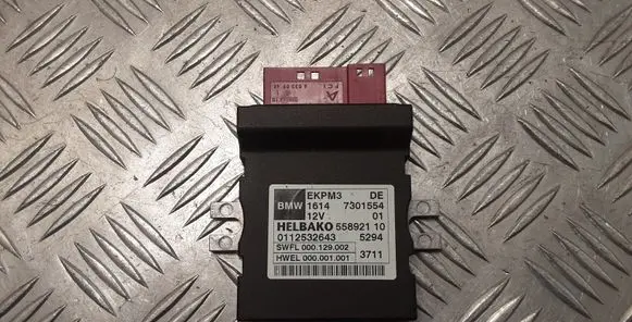BMW 1 F20 F21 Fuel injection pump control unit/module 16147301554 7301554