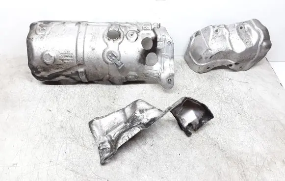Heat shield in engine bay