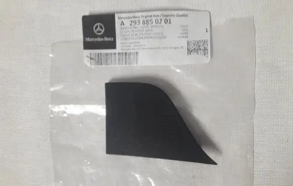 Mercedes-Benz EQC Front tow hook cap/cover A2938850201