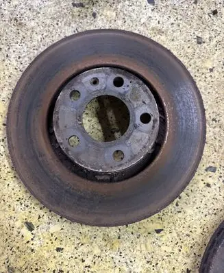 Audi A6 S6 C6 4F Front brake disc