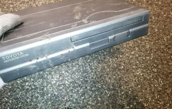 Navigation unit CD/DVD player