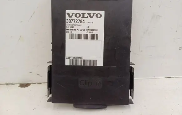 Volvo S60 Keyless (KESSY) go control unit/module 30772784