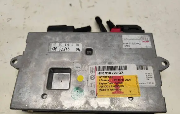 Audi A6 S6 C6 4F GPS navigation control unit/module 4F0910729QX 4F0910729Q
