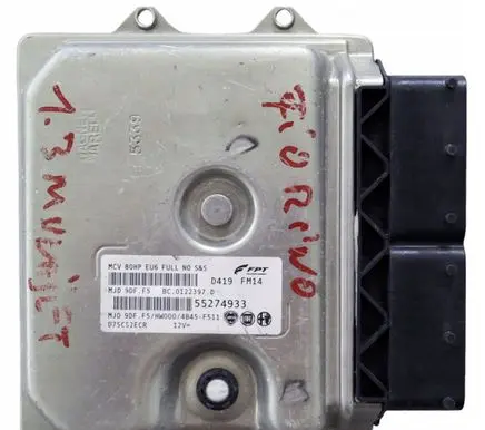 Fiat Fiorino Engine control unit/module 55274933 MJD9DFF5