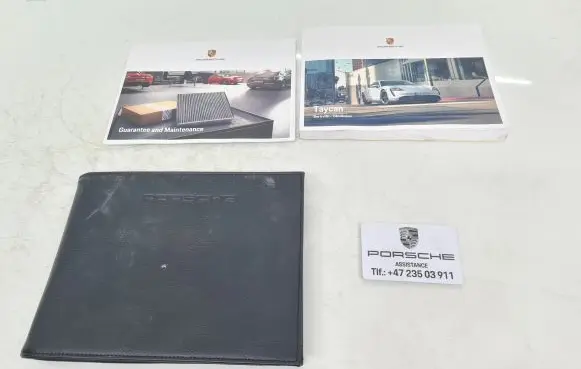 Porsche Taycan 9J1 User manual 