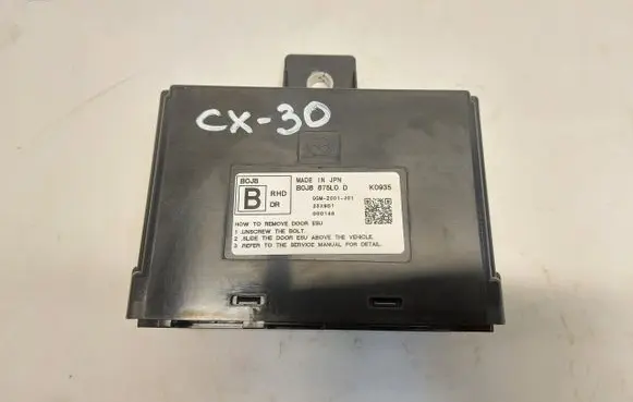Mazda CX-30 Door control unit/module B0J8675L0DJLK01