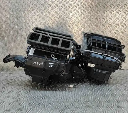 Interior heater climate box assembly
