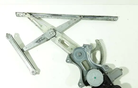Front door window regulator with motor