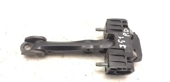 Front door check strap stopper