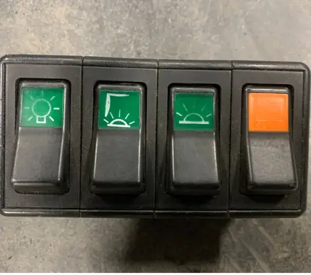 Renault Master II Light switch