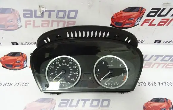 BMW 5 E60 E61 Speedometer (instrument cluster) 6947364