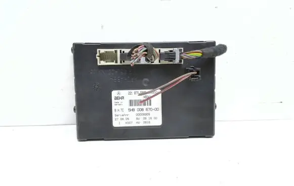Mercedes-Benz S W221 Climate control unit 2218705985 5HB00867000