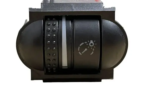 Panel lighting control switch
