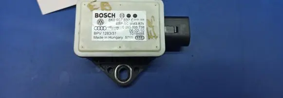 Audi A4 S4 B8 8K ESP acceleration yaw rate sensor 8K0907637C 0265005738