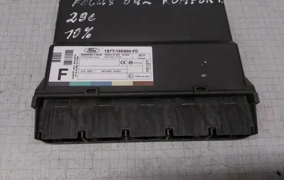 Ford Focus Comfort/convenience module 1S7T15K600FD 5WK48730F
