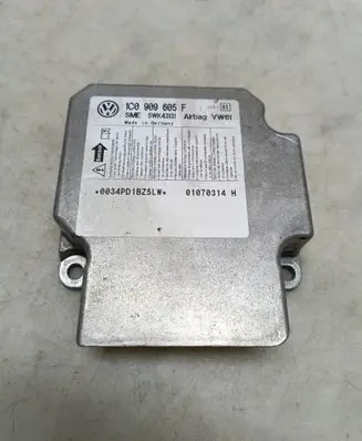 Volkswagen Transporter - Caravelle T5 Airbag control unit/module 1C0909605F 01070314H 5WK43131