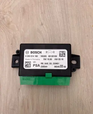 Opel Crossland X Parking PDC control unit/module 9824532580 0263014166 00130109