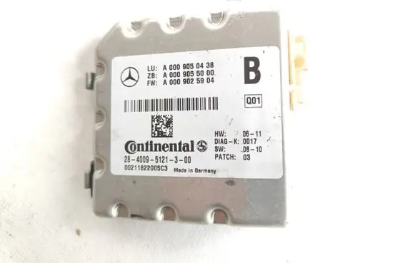 Mercedes-Benz E W212 Windshield/windscreen camera A0009050438 A0009055000 A0009025904