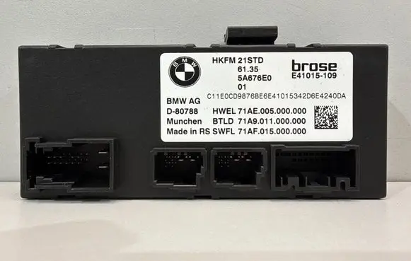 BMW X1 U11 Tailgate/trunk control unit/module 5A676E0